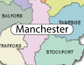 Manchester service area icon
