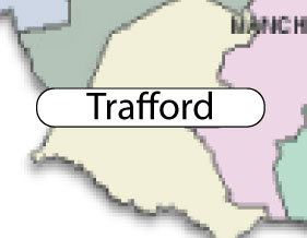 Trafford service area icon